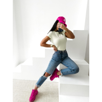 BLUZKA T-SHIRT SLIM OLAVOGA LIVA LIME