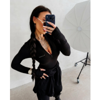 BODY DAMSKIE NA ZAMEK OLAVOGA EGRI BLACK