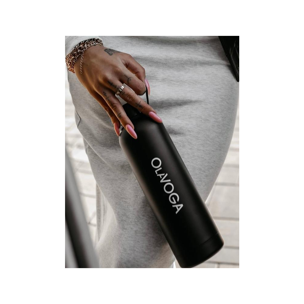 BUTELKA TERMICZNA OLAVOGA BOTTLE BLACK