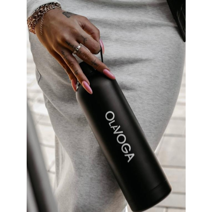BUTELKA TERMICZNA OLAVOGA BOTTLE BLACK