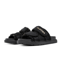 BUTY DAMSKIE KLAPKI OLAVOGA SHOES BERLIOZ BLACK