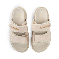 BUTY DAMSKIE KLAPKI OLAVOGA SHOES BERLIOZ BEIGE