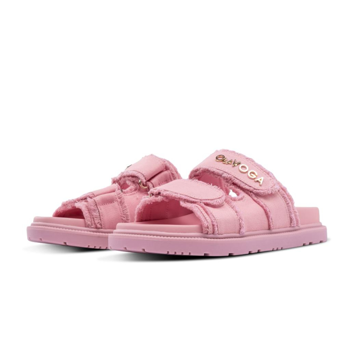 BUTY DAMSKIE KLAPKI OLAVOGA SHOES BERLIOZ LIGHT PINK