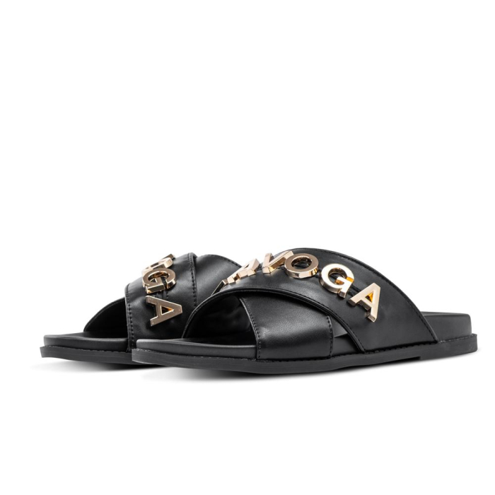 BUTY DAMSKIE KLAPKI OLAVOGA SHOES TILLY BLACK