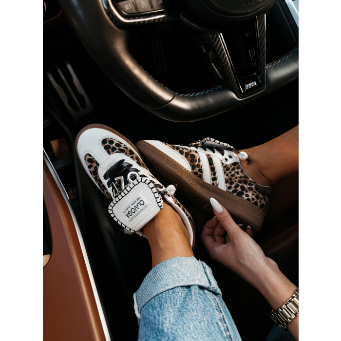 BUTY DAMSKIE SNEAKERSY OLAVOGA SHOES ANATY LEOPARD