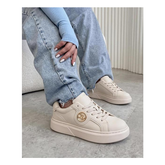 BUTY DAMSKIE SNEAKERSY OLAVOGA SHOES HALO BEIGE