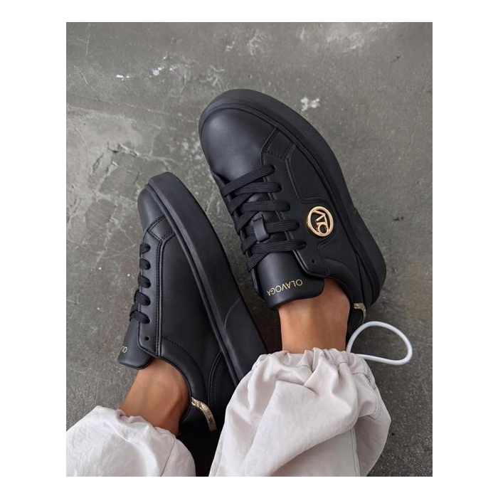 BUTY DAMSKIE SNEAKERSY OLAVOGA SHOES HALO BLACK