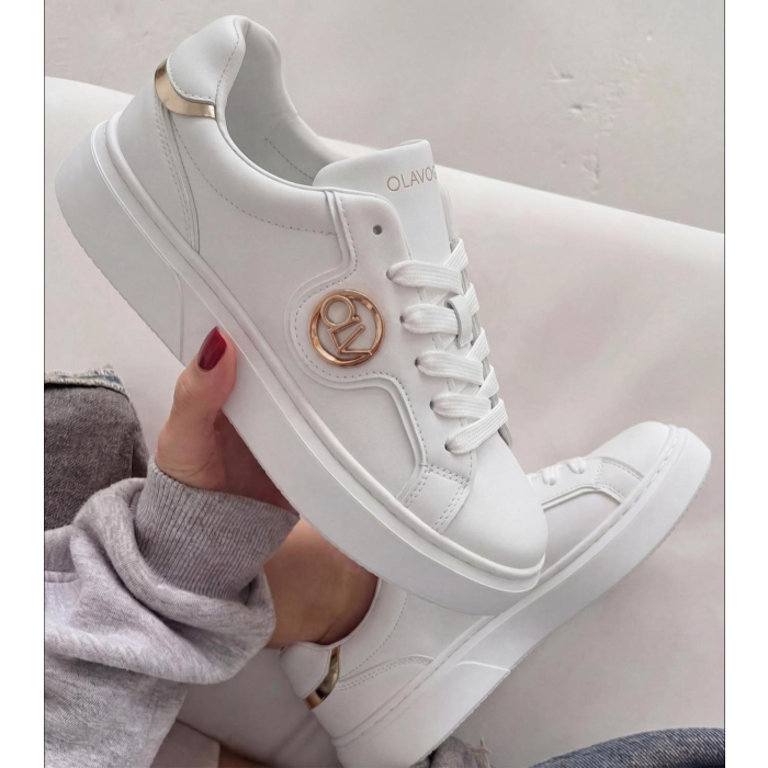 BUTY DAMSKIE SNEAKERSY OLAVOGA SHOES HALO ECRU