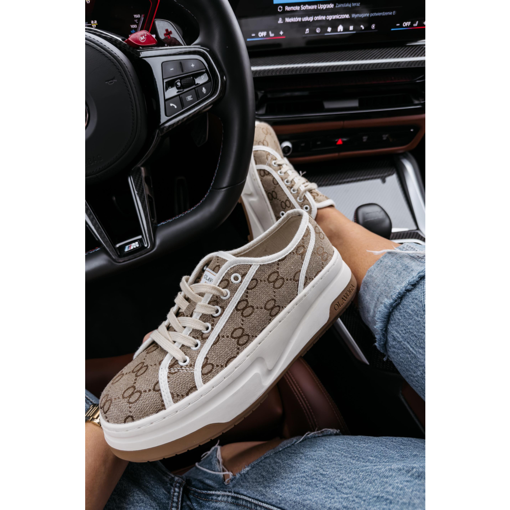 BUTY DAMSKIE SNEAKERSY OLAVOGA SHOES MELLOW BEIGE