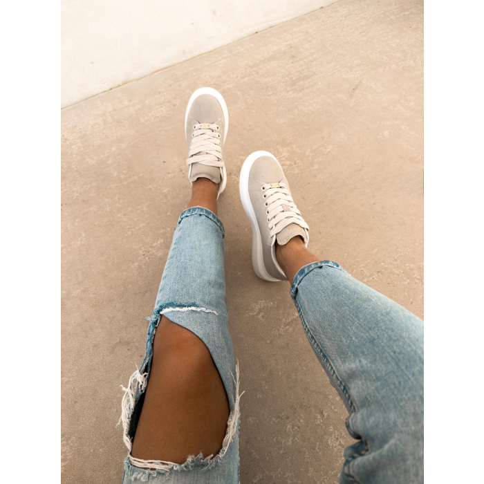 BUTY DAMSKIE SNEAKERSY OLAVOGA SHOES MERLO BEIGE