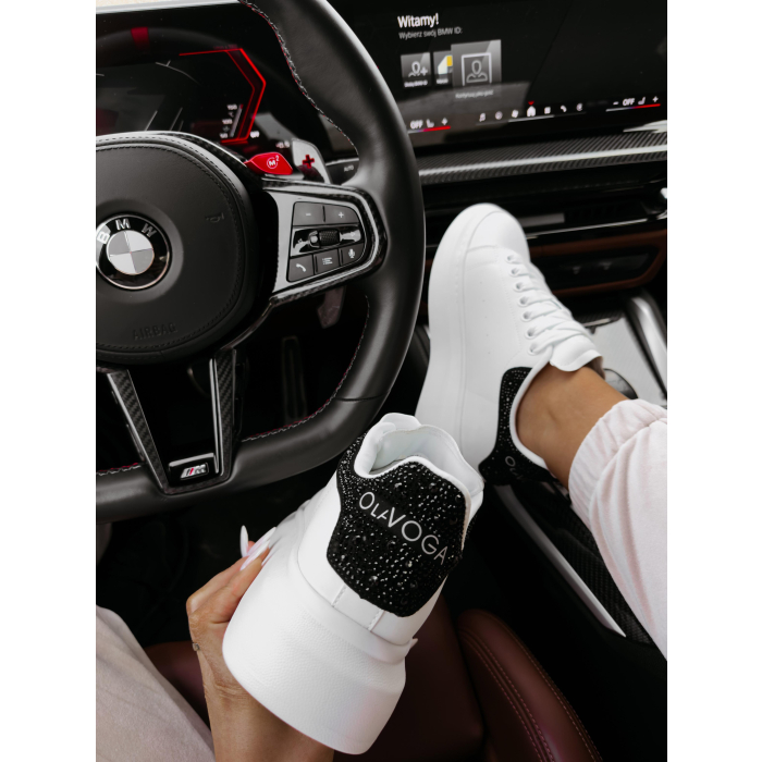 BUTY DAMSKIE SNEAKERSY OLAVOGA SHOES MOIRA ECRU