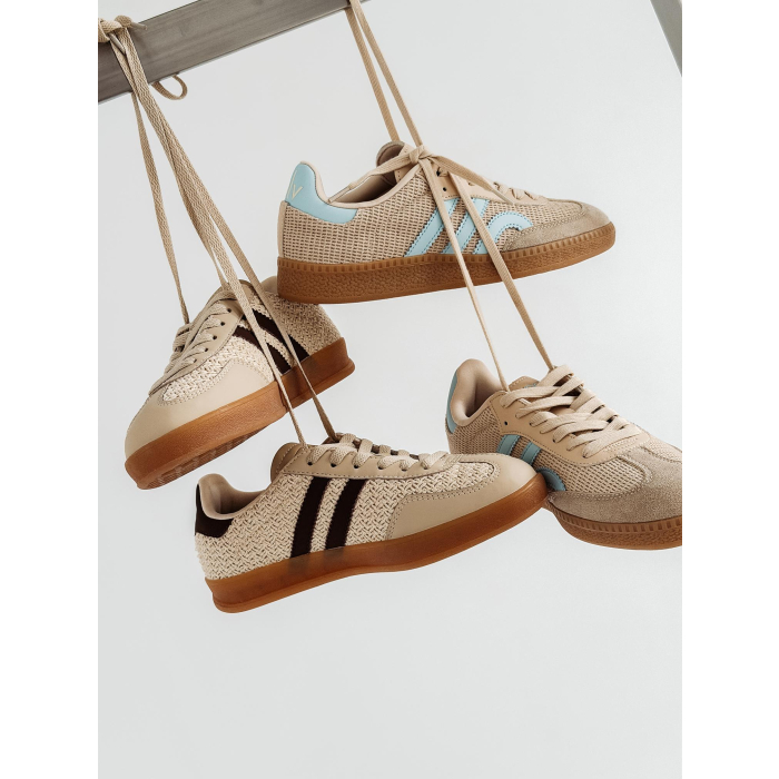 BUTY DAMSKIE SNEAKERSY OLAVOGA SHOES PALERMO BEIGE