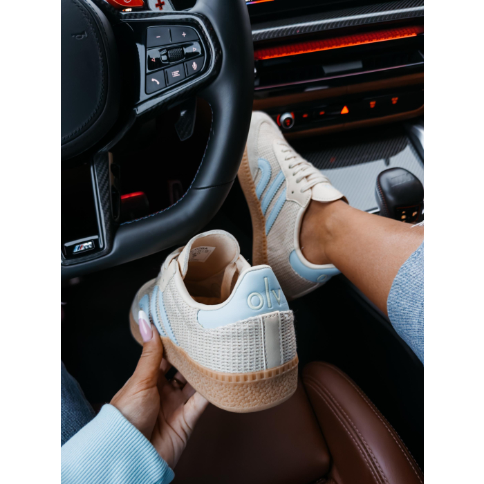 BUTY DAMSKIE SNEAKERSY OLAVOGA SHOES PORTO LIGHT BEIGE