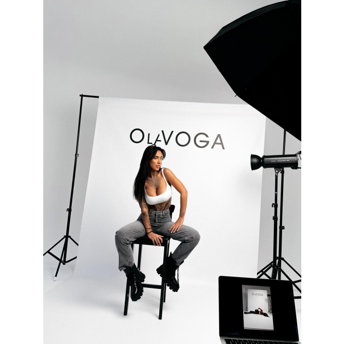 BUTY DAMSKIE WORKERY GOLD OLAVOGA SHOES MOVE BLACK