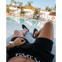 BUTY MĘSKIE KLAPKI OLAVOGA MEN SHOES LAVITS BLACK
