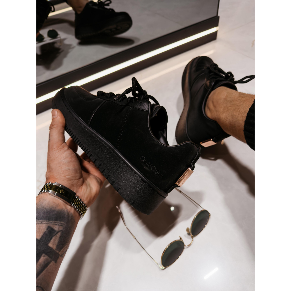 BUTY MĘSKIE OLAVOGA MEN SHOES DAYTON BLACK