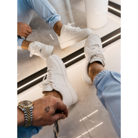 BUTY MĘSKIE OLAVOGA MEN SHOES DAYTON WHITE
