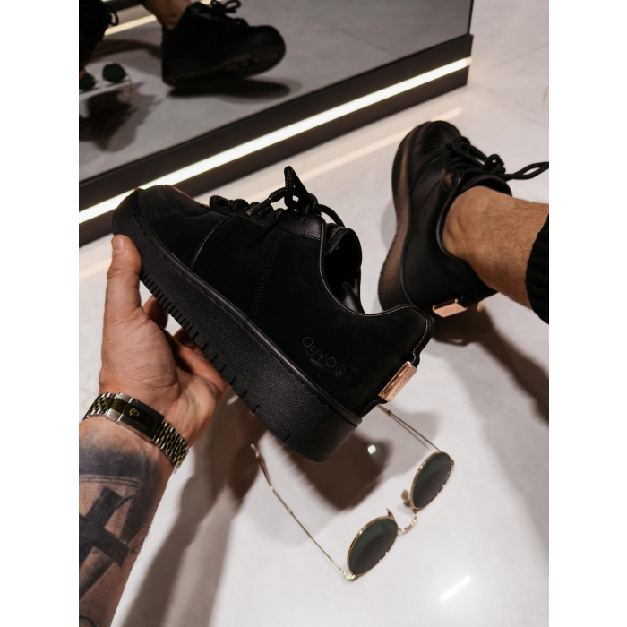 BUTY MĘSKIE OLAVOGA MEN SHOES DAYTON BLACK
