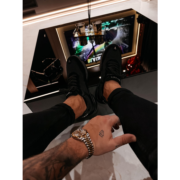 BUTY MĘSKIE OLAVOGA MEN SHOES ROBSON BLACK