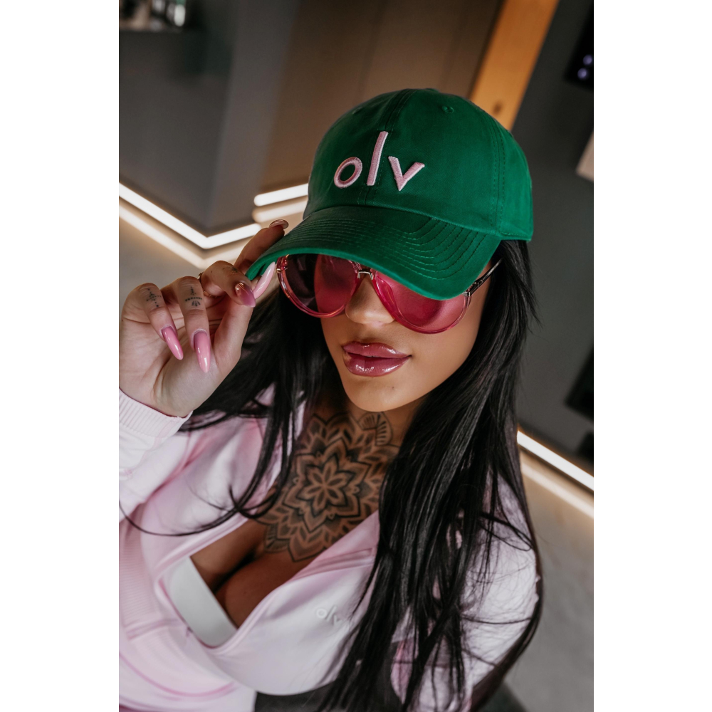 CZAPKA Z DASZKIEM BEJSBOLÓWKA DŻOKEJKA OLAVOGA CAP TRAVIS DEEP GREEN