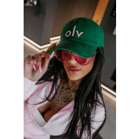CZAPKA Z DASZKIEM BEJSBOLÓWKA DŻOKEJKA OLAVOGA CAP TRAVIS DEEP GREEN