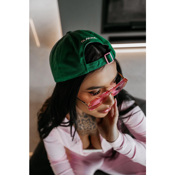 CZAPKA Z DASZKIEM BEJSBOLÓWKA DŻOKEJKA OLAVOGA CAP TRAVIS DEEP GREEN