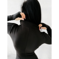 KOMBINEZON MODELUJĄCY LAMPASY OLAVOGA NATIA BLACK