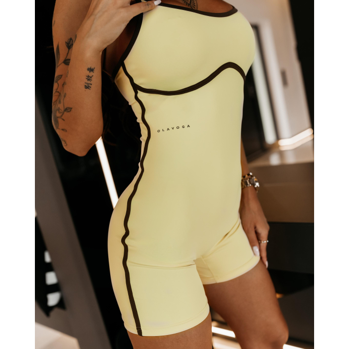 KOMBINEZON MODELUJĄCY OLAVOGA KAVRO YELLOW