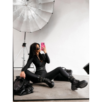 KOMBINEZON MODELUJĄCY OLAVOGA NOWERA BLACK