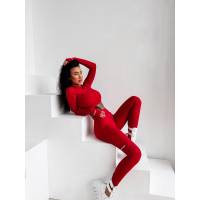 KOMPLET DAMSKI MODELUJĄCY OLAVOGA DULCE RED
