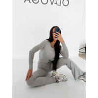 KOMPLET DAMSKI MODELUJĄCY OLAVOGA UNWIND GRAY