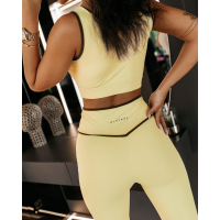 KOMPLET DAMSKI OLAVOGA DRAEL YELLOW
