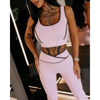 KOMPLET DAMSKI OLAVOGA DRAEL PINK