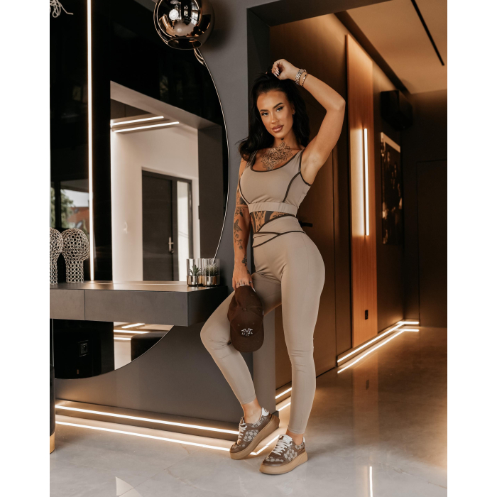 KOMPLET DAMSKI OLAVOGA DRAEL BEIGE