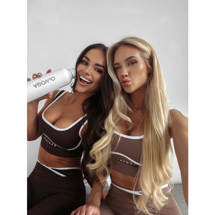 KOMPLET DAMSKI OLAVOGA VELUNE BROWN