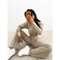 KOMPLET DRES DAMSKI OLAVOGA ASHWAY BEIGE