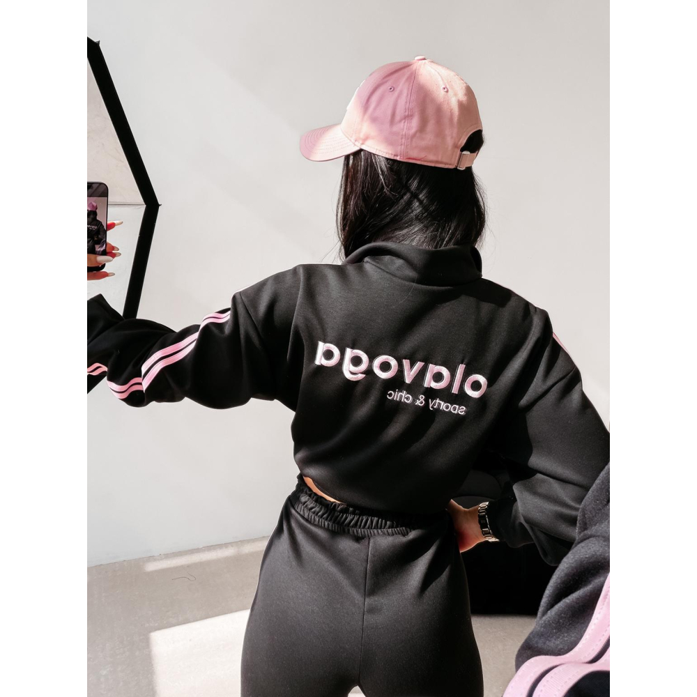 KOMPLET DRES DAMSKI OLAVOGA FINE FORM BLACK