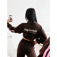 KOMPLET DRES DAMSKI OLAVOGA FINE FORM BROWN