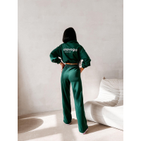 KOMPLET DRES DAMSKI OLAVOGA FINE FORM DEEP GREEN
