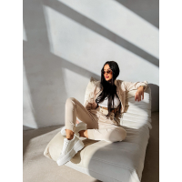 KOMPLET DRES DAMSKI OLAVOGA LORY BEIGE