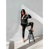 KOMPLET DRES DAMSKI OLAVOGA LORY BLACK