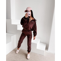 KOMPLET DRES DAMSKI OLAVOGA RIFMO BROWN