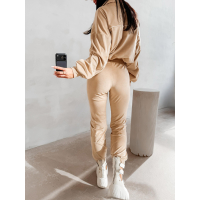 KOMPLET DRES DAMSKI OLAVOGA RIFMO BEIGE