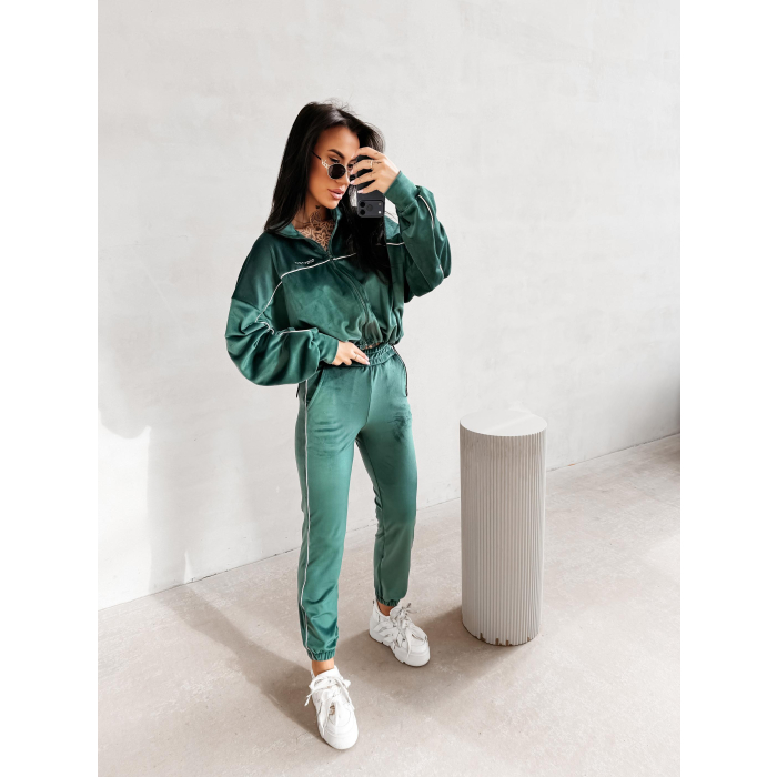 KOMPLET DRES DAMSKI OLAVOGA RIFMO GREEN