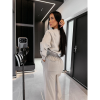 KOMPLET DRES DAMSKI OLAVOGA VEIA GRAY