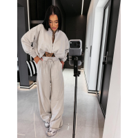KOMPLET DRES DAMSKI OLAVOGA VEIA GRAY