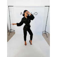 KOMPLET DRES DAMSKI OLAVOGA WOELE BLACK
