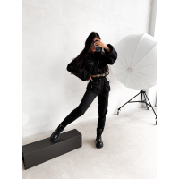 KOMPLET DRES DAMSKI OLAVOGA WOELE BLACK