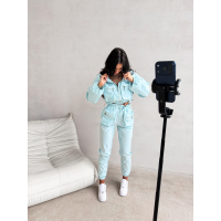 KOMPLET DRES DAMSKI OLAVOGA WOELE MINT