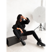 KOMPLET DRES DAMSKI OLAVOGA WOELE BLACK